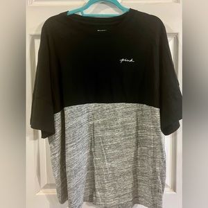 Victoria’s Secret PINK Varsity T-Shirt with Shine Logo